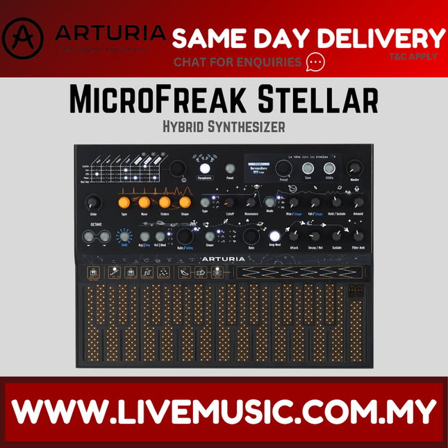 Arturia MicroFreak Stellar Hybrid Synthesizer