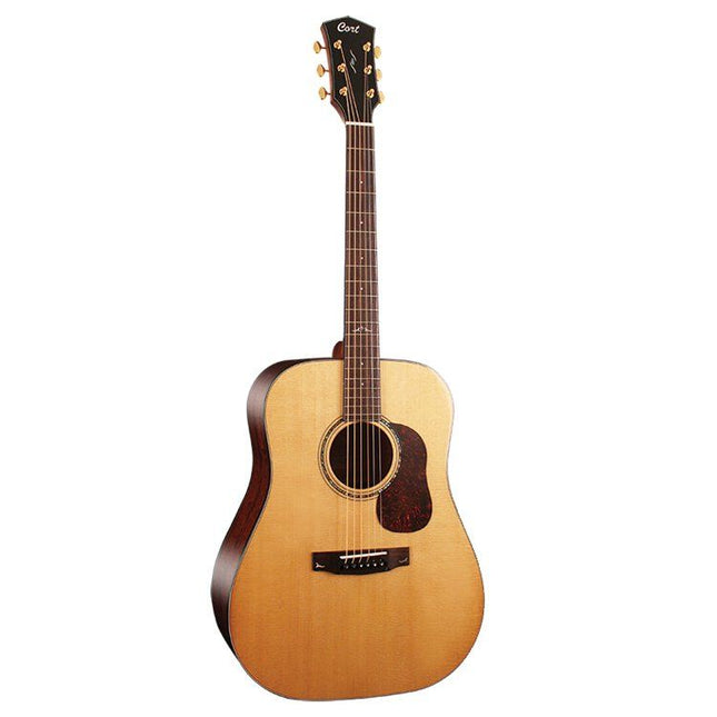 Cort Gold-D8 - Acoustic Guitar with Gig Bag - Natural Glossy (Gold D8/GoldD8)