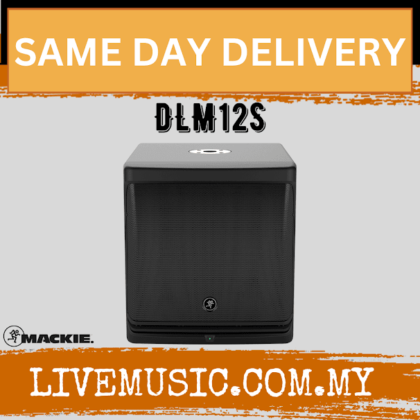 Mackie DLM12S 2000W 12" Power Powered Subwoofer (DLM 12S/DLM-12S)