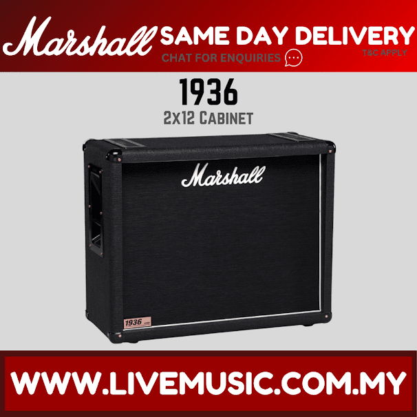Marshall 1936 2x12inch 150watt  Extension Speaker Cabinet