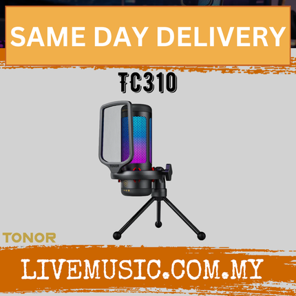 TONOR TC310 RGB USB Condenser Gaming Microphone ( TC-310 / TC 310 )