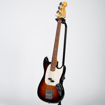 Fender Vintera 60s Mustang Bass Guitar, Pau Ferro Fretboard with Gig Bag - 3-Tone Sunburst