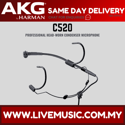 AKG C520 Headworn Microphone (C-520 C 520)