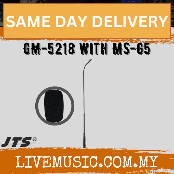 JTS GM-5218 * with MS-G5 18" Gooseneck microphone