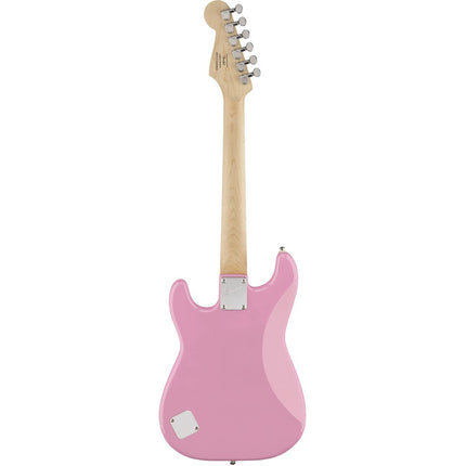 Squier Mini Stratocaster Electric Guitar, Laurel Fretboard - Pink