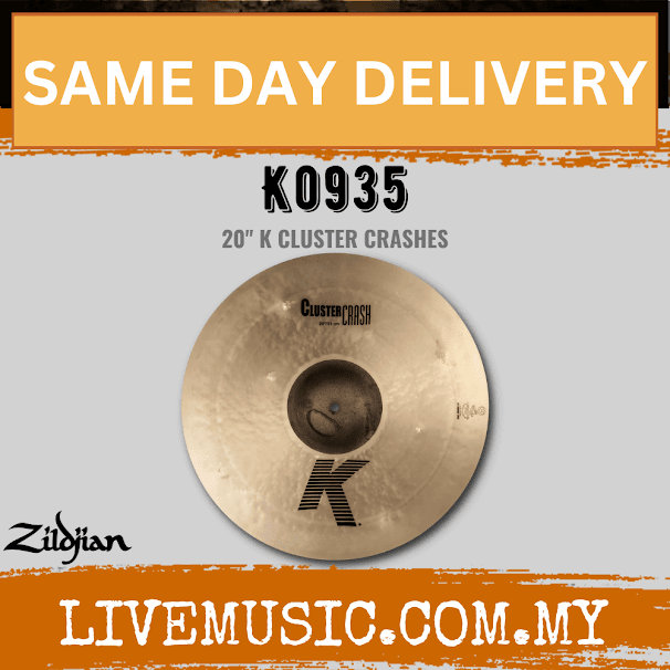 Zildjian K0935 20” K Cluster Crash (K0935)
