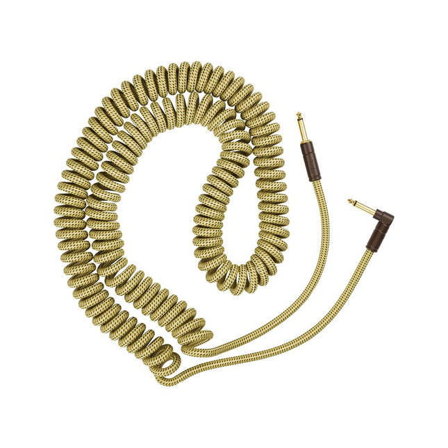 Fender Deluxe Coil Guitar Cable, 30ft - Tweed