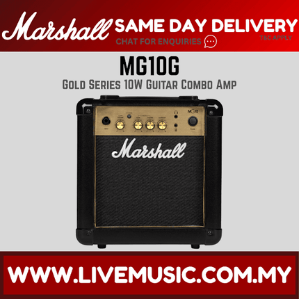 Marshall MG10G - 10 Watt, 1x6.5" Guitar Amplifier (MG-10G/MG10)