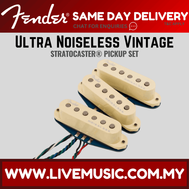 Fender Ultra Noiseless Vintage Strat Pickups Set