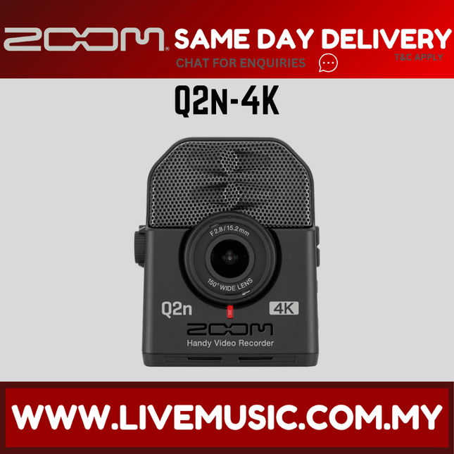 Zoom Q2n-4K - Handy Video Recorder (Q2N4K/Q2N)