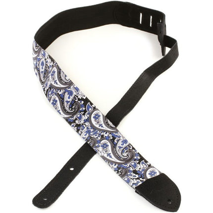 Fender Cotton Guitar Strap - Blue Paisley