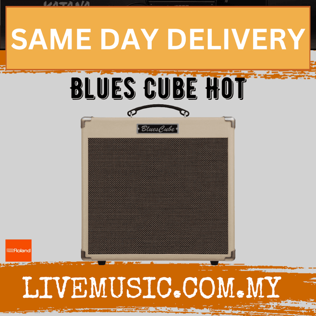 Roland Blues Cube Hot - 30 Watt, 1x12" Combo Amplifier - Vintage Blonde (BC-HOT/BCHOT)