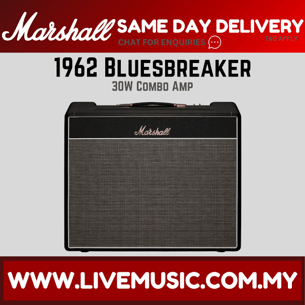 Marshall 1962 Bluesbreaker 2x12 Inch 30Watt Tube Combo Guitar Amplifier