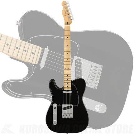 Fender Player Telecaster Electric Guitar, Maple Fretboard - Black