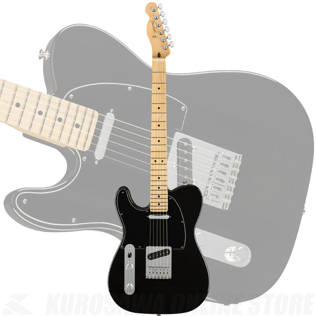 Fender Player Telecaster Electric Guitar, Maple Fretboard - Black