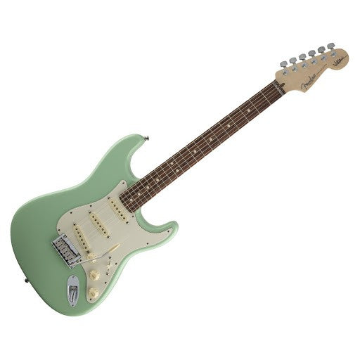 Fender Artist Jeff Beck Stratocaster Guitar, RW FB, Surf Green, w/Case