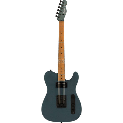 Squier Contemporary Telecaster Electric Guitar, Roasted Maple Fretboard - Gunmetal Metallic