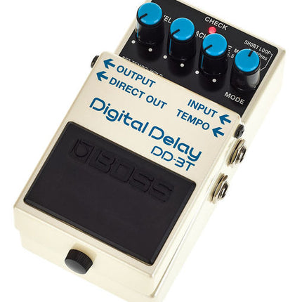 Boss DD-3T Digital Delay Effect Pedal For Electric Guitar with Tap Tempo (DD3T DD 3T)