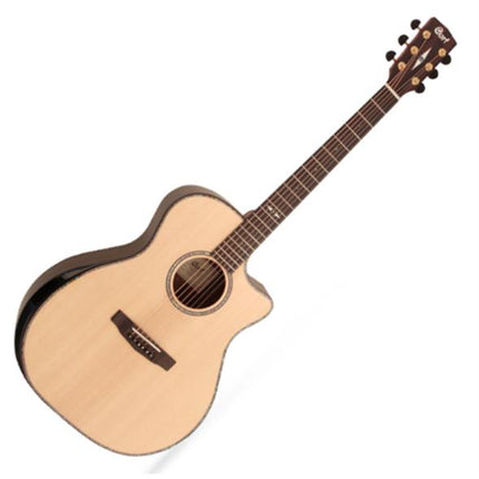 Cort GA-PF Bevel - Acoustic Guitar with Gig Bag - Natural Glossy ( GA PF / GAPF )