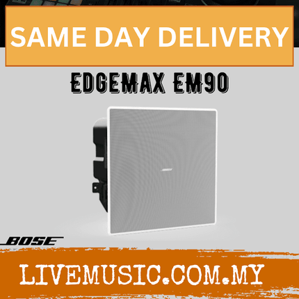 Bose Edgemax EM90 In-Ceiling Premium Loudspeaker - White ? EM90 )