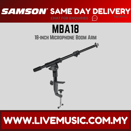 SAMSON MBA18 MICROPHONE BOOM ARM ( MBA 18 / MBA-18 )