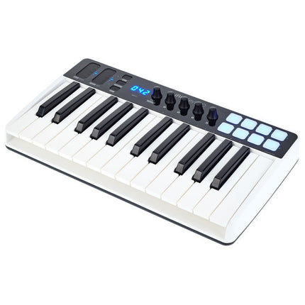 IK Multimedia iRig Keys I/O 25 - 25-Key Keyboard Controller For Mac & PC with Audio Interface (Keys-I/O)