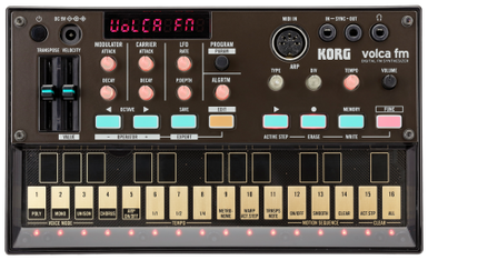 Korg Volca-FM Synthesizer Module With Sequencer Midi Controller (VolcaFM/Volca FM)