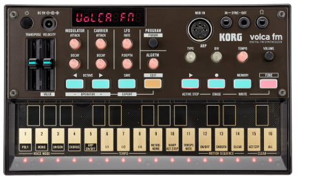 Korg Volca-FM Synthesizer Module With Sequencer Midi Controller (VolcaFM/Volca FM)