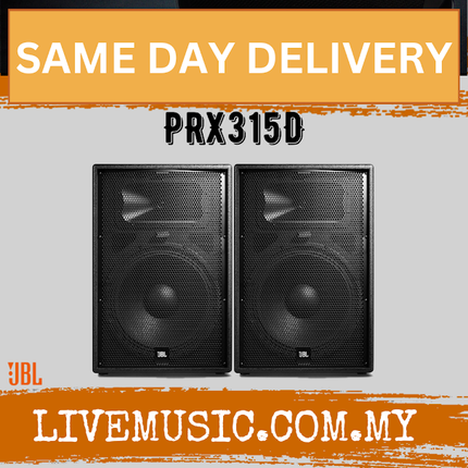 JBL PRX315D 15 inch 2-Way Passive Loudspeaker With Speaker Stand - Each / Pair ( PRX-315D / PRX 315D )