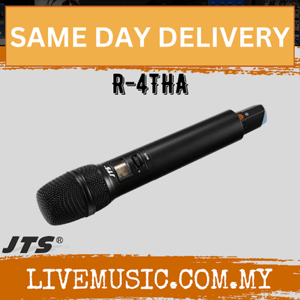 JTS R-4THA Aluminium Microphone Handheld transmitter (R4THA R4 THA)