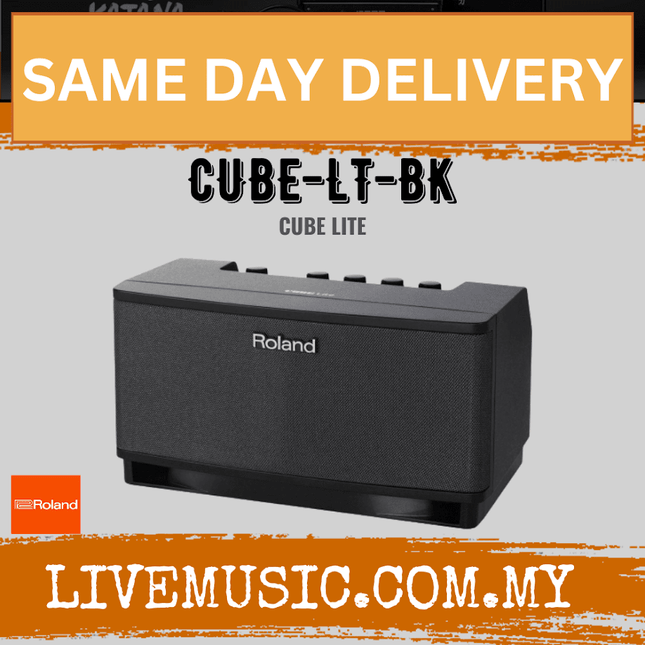 Roland CUBE Lite - 10 Watt, 3x3" Stereo Guitar Combo Amplifier - Black (CUBE-LT / CUBE-LITE)