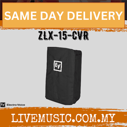 Electro-Voice ZLX-15-CVR Padded Cover for ZLX-15, ZLX-15P & ZLX-15BT Speakers ( ZLX15CVR / ZLX 15 CVR )