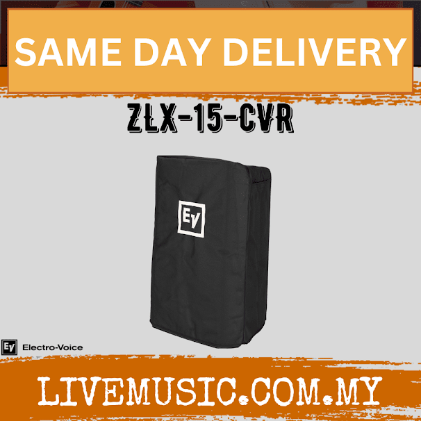 Electro-Voice ZLX-15-CVR Padded Cover for ZLX-15, ZLX-15P & ZLX-15BT Speakers ( ZLX15CVR / ZLX 15 CVR )