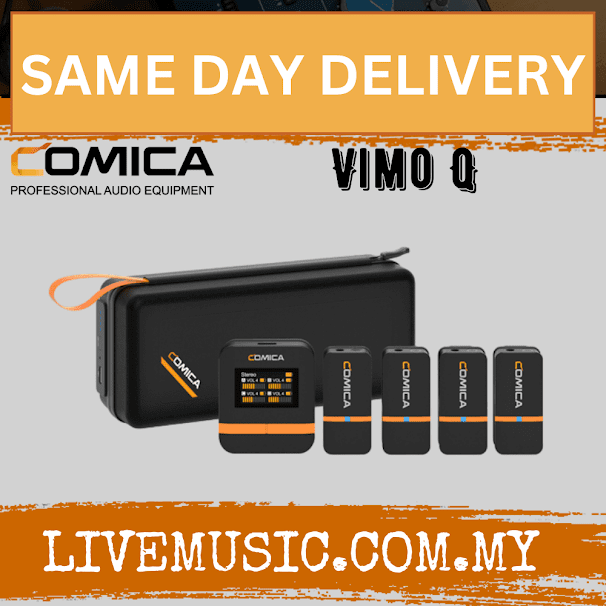 Comica Audio Vimo Q Four-channel Mini Wireless Microphone With Charging Case (VIMOQ)
