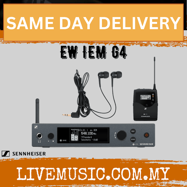 Sennheiser EW IEM G4 Wireless In-Ear Monitoring System ( EW-IEM-G4 )