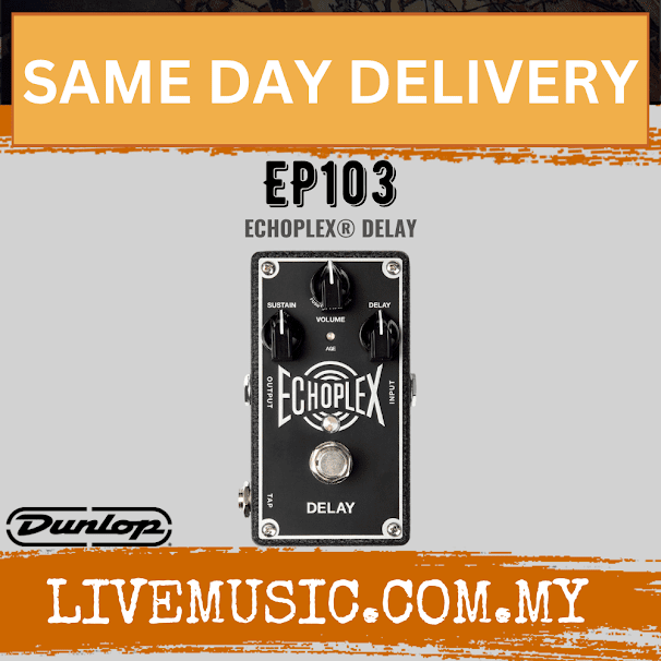 Jim Dunlop EP103 Echoplex Delay Pedal (EP-103 / EP 103)