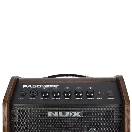 NUX PA-50 50-watts Personal and Drum Monitor (PA50)