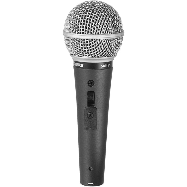 Shure SM48S-LC Handheld Dynamic Vocal Microphone with On/Off Switch (SM48S / SM-48S / SM48SLC)
