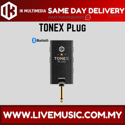 IK Multimedia TONEX Plug Headphone Guitar Amplifier