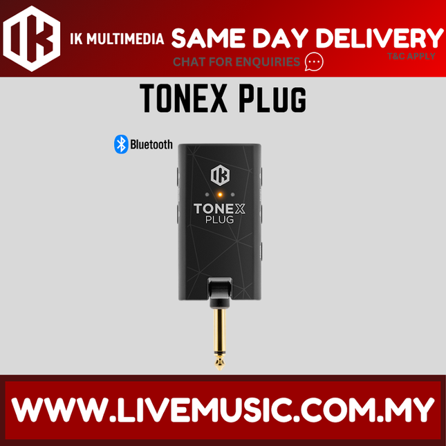IK Multimedia TONEX Plug Headphone Guitar Amplifier