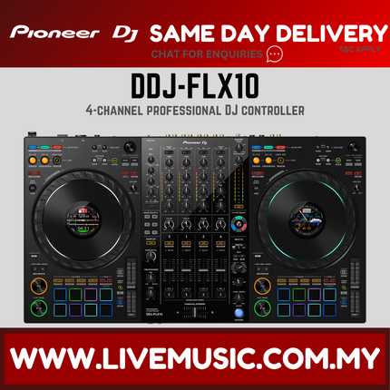 Pioneer DJ DDJ-FLX10 4-Channel DJ Controller ( DDJ FLX10 / DDJFLX10 )