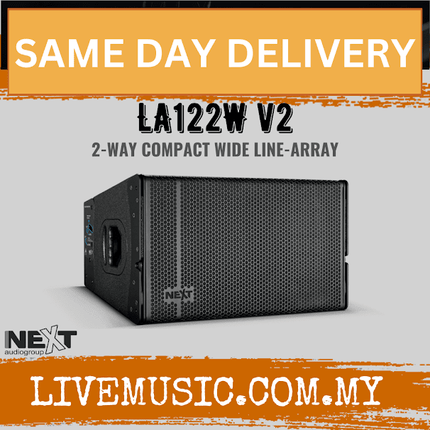 Next Audio LA122W v2 2-Way Compact Wide Line Array Element ( LA 122W v2 / LA122Wv2 )