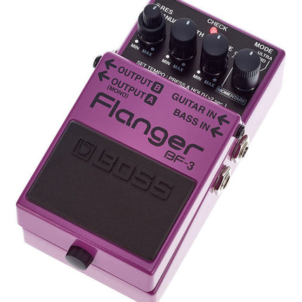 Boss BF-3 Flanger Guitar Effects Pedal with Patch Cable (BF3)