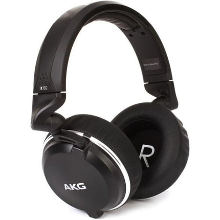 AKG K182 Professional Closed-Back Monitor Headphones (K-182/K 182)