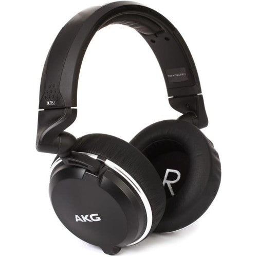 AKG K182 Professional Closed-Back Monitor Headphones (K-182/K 182)