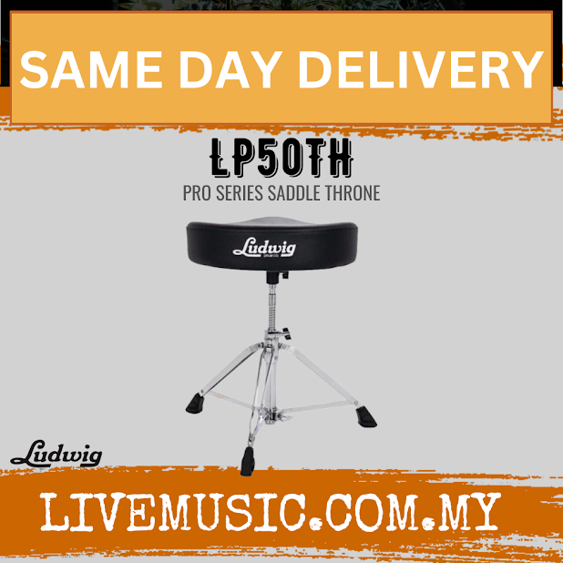 Ludwig LP50TH Pro Series Saddle Throne