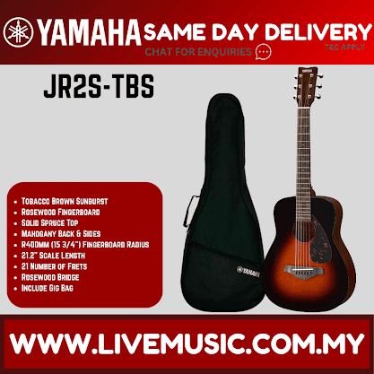 Yamaha JR2S 3/4 Size Solid Top Acoustic Beginner Guitar for 8-12 years old-JR2S - ( JR-2S / JR 2S )