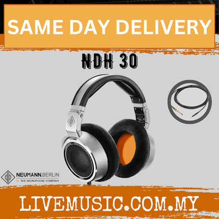 Neumann NDH 30 Open-back Studio Headphones - Silver ( NDH-30 / NDH30 )