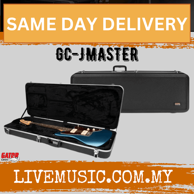 Gator GC-JMASTER ABS Guitar Case for Fender Jazzmaster (GCJMASTER)