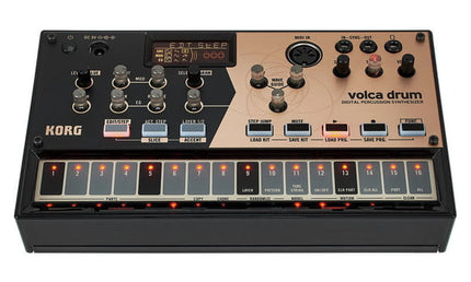 Korg Volca Drum Digital Physical Modelling Percussion Synthesizer With 16 Step Sequencer (VolcaDrum/Volca-Drum)